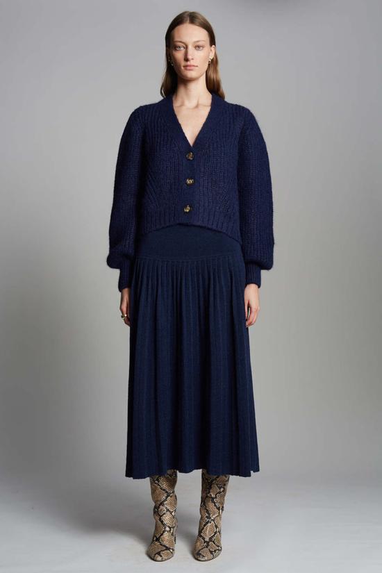  ELEVEN SIX 가디건 일레븐 식스 사라 카디 네이비 - OTHER BRANDS