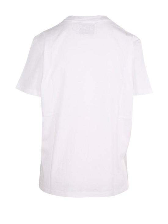  골든구스 반팔 티셔츠 골든 구스 코튼 크루넥 티셔츠 화이트 - GOLDEN GOOSE