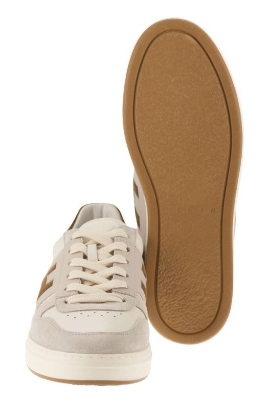 26SS 호간 스니커즈 HXM6680FZ00UHC687M CREAM BROWN - HOGAN