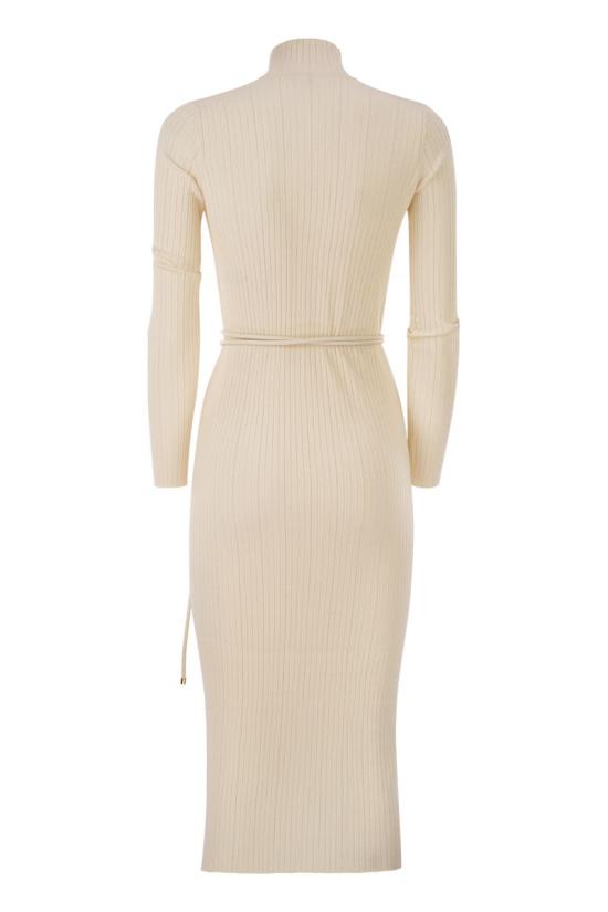 26SS 엘리자베타프랜치 미디 원피스 AM15S61E2 193 BUTTER - ELISABETTA FRANCHI