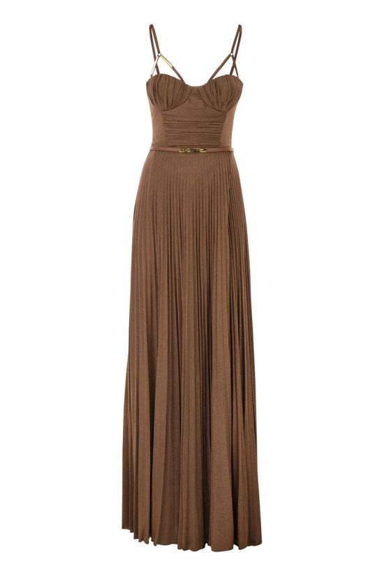 26SS 엘리자베타프랜치 미디 원피스 ABR1661E2 600 BROWN