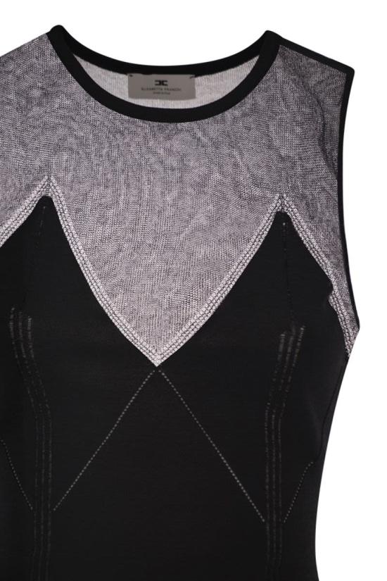 26SS 엘리자베타프랜치 미디 원피스 AM91Q61E2 110 BLACK - ELISABETTA FRANCHI