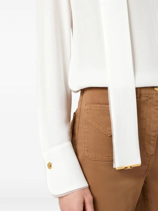 26SS 엘리자베타프랜치 셔츠 CA14661E2 360 IVORY - ELISABETTA FRANCHI