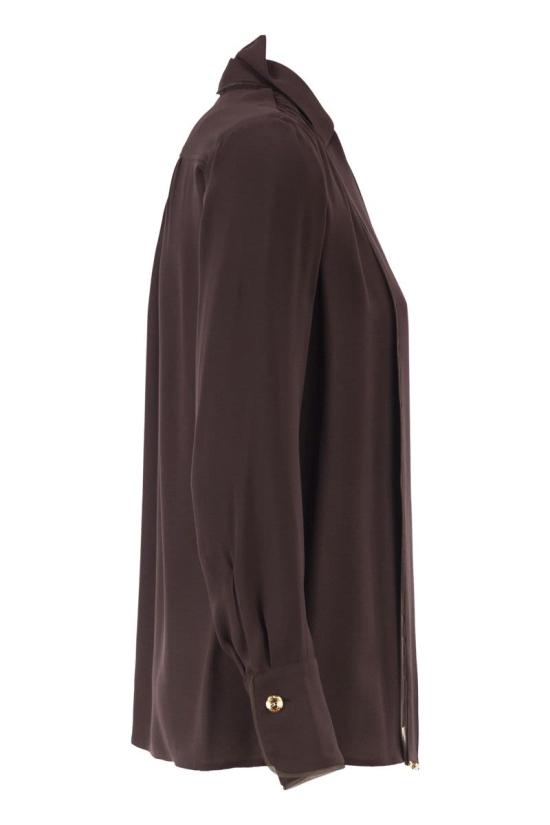 26SS 엘리자베타프랜치 셔츠 CA14661E2 644 BROWN - ELISABETTA FRANCHI