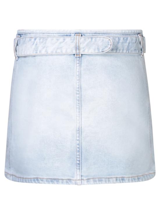  디젤 데님 스커트 드 플립  블루 - DIESEL