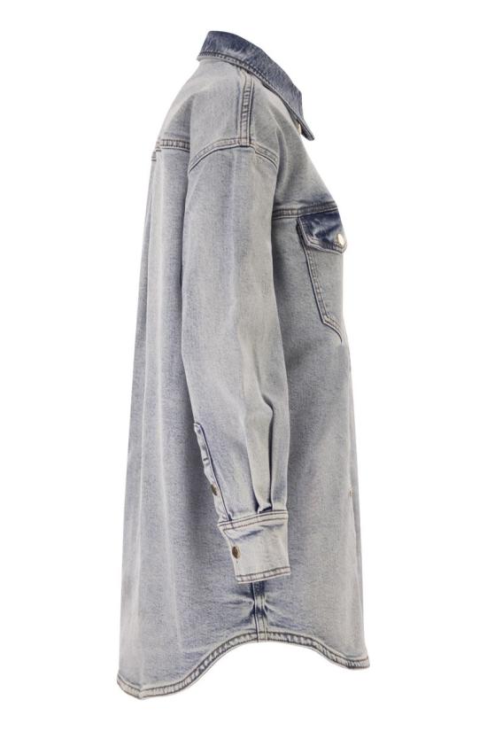 26SS 파비아나 필리피 셔츠 CAD266F301L731 VR1 LIGHT DENIM - FABIANA FILIPPI