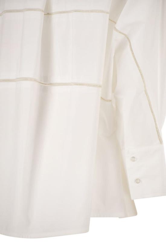 26SS 파비아나 필리피 셔츠 CAD266F309L582 21 WHITE - FABIANA FILIPPI