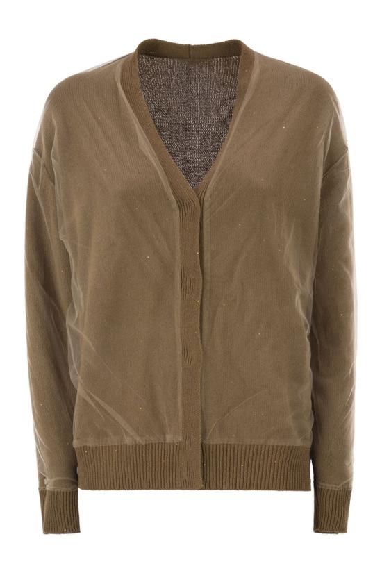 26SS 파비아나 필리피 스웨터 MAD266F095L926 1268 BROWN - FABIANA FILIPPI