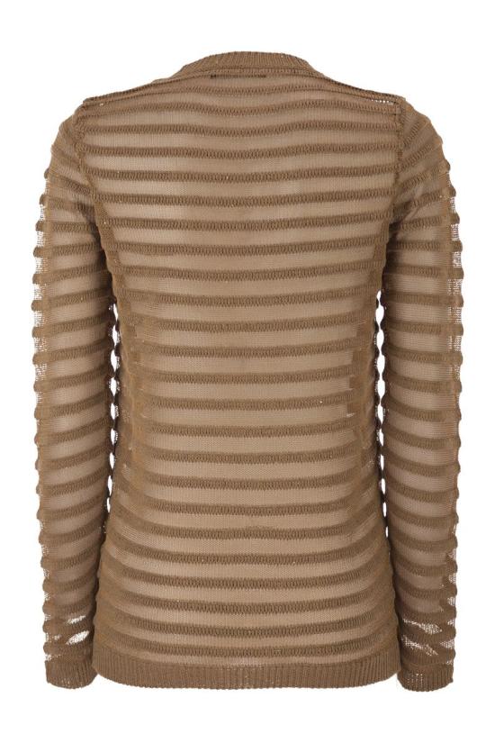 26SS 파비아나 필리피 스웨터 MAD266F102L768 1268 BROWN - FABIANA FILIPPI