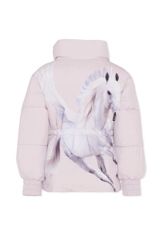  [키즈] 몰로 자켓 라일락 다운 재킷 (유니콘 프린트) - MOLO