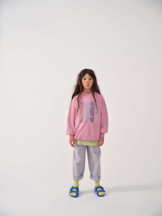  [키즈] Main Story 트레이닝/조거 팬츠 어린이 메인 스토리 루즈 진 라일락 마블 - OTHER BRANDS