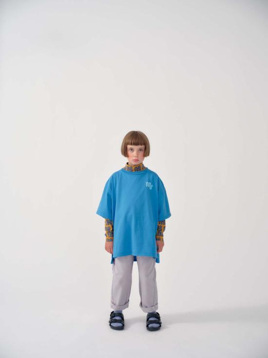  [키즈] Main Story 트레이닝/조거 팬츠 어린이 메인 스토리 루즈 진 라일락 마블 - OTHER BRANDS