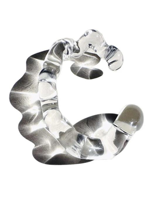  줄리 테브노 팔찌 줄리 테베노 에테르나 크리스탈 유리 커프 - JULIE THEVENOT