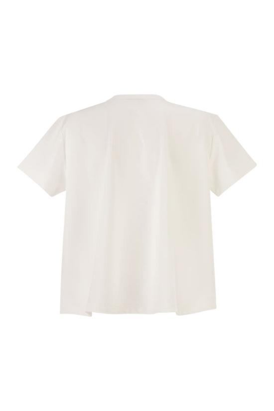 26SS 파비아나 필리피 반팔 티셔츠 JED266F155L772 0142 WHITE - FABIANA FILIPPI