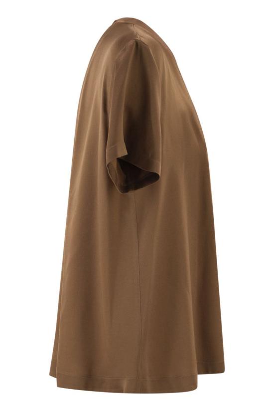 26SS 파비아나 필리피 반팔 티셔츠 TPD266F283L780 1268 BROWN - FABIANA FILIPPI