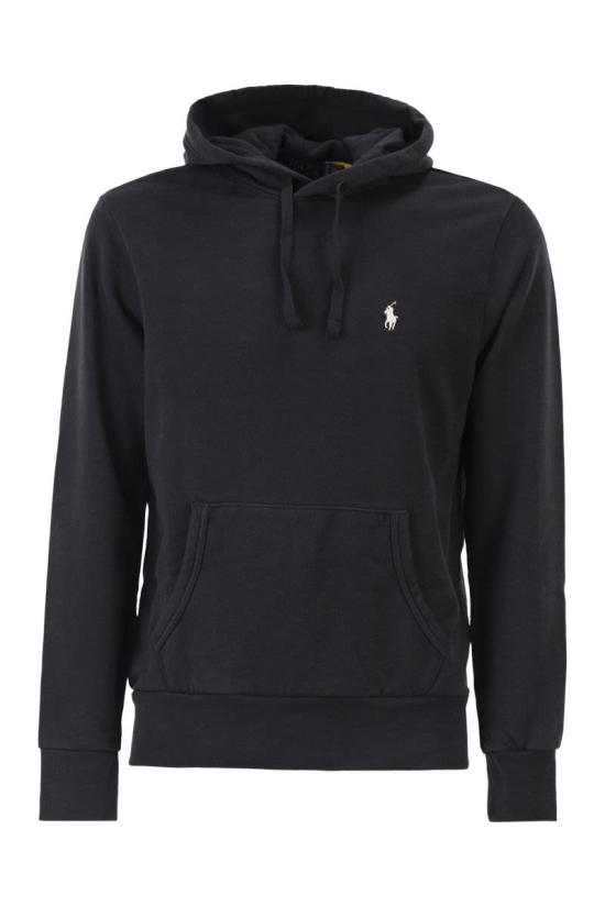 26SS 폴로 랄프로렌 후드 티셔츠 710916690 025 BLACK