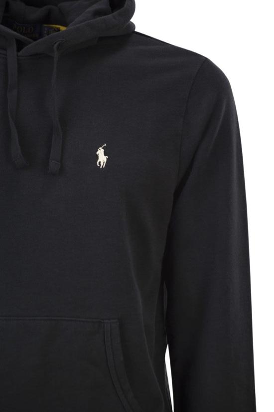 26SS 폴로 랄프로렌 후드 티셔츠 710916690 025 BLACK - POLO RALPH LAUREN