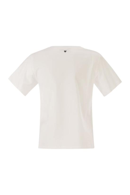 26SS 위켄드막스마라 반팔 티셔츠 2615971051600 001 WHITE - WEEKEND MAX MARA