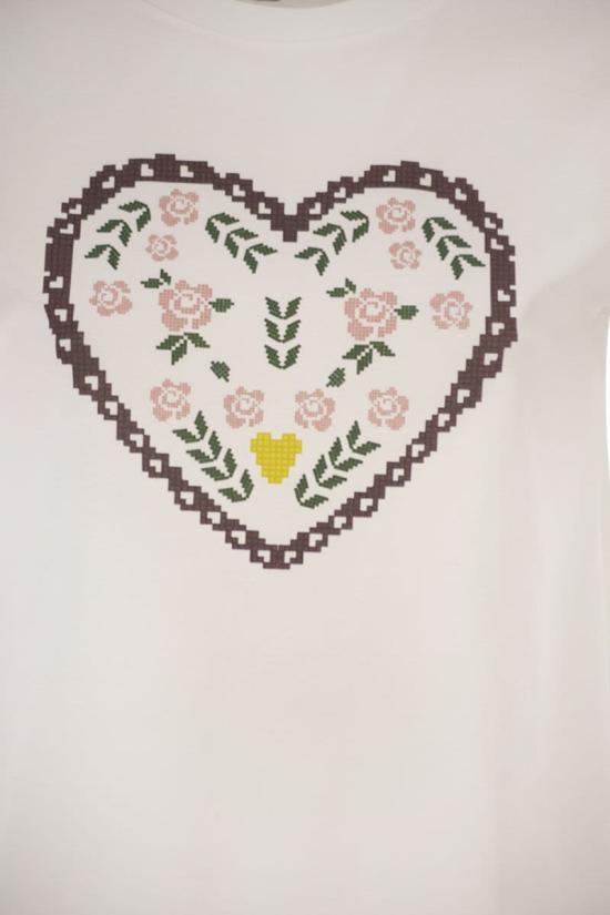 26SS 위켄드막스마라 반팔 티셔츠 2615971051600 001 WHITE - WEEKEND MAX MARA