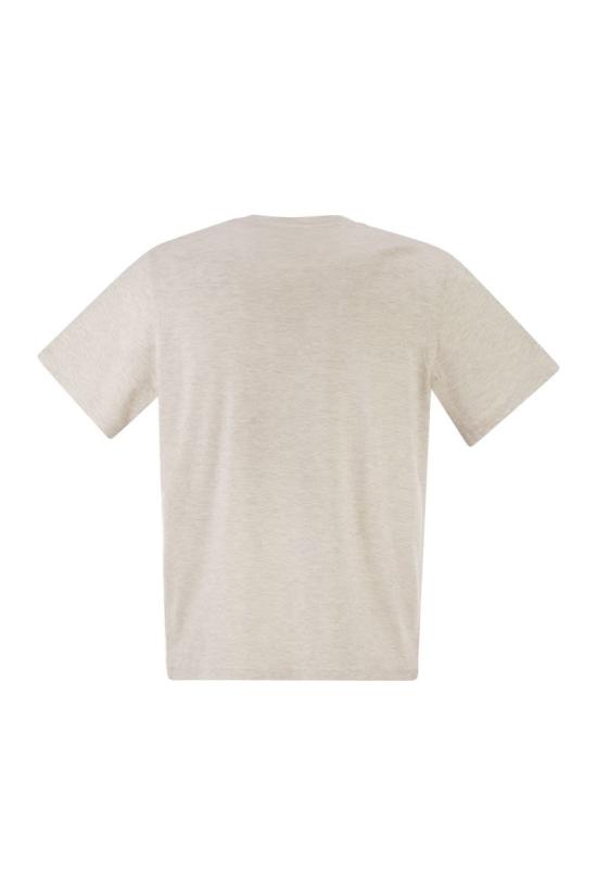  오트리 반팔 티셔츠 TSPM007M LIGHT BEIGE - AUTRY