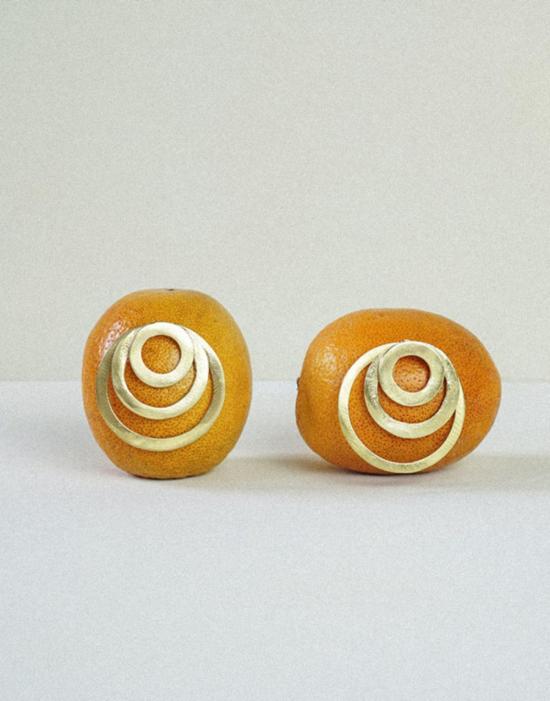  Sesotunawa 이어링 세소투나와 멀티 후피  브라스 - OTHER BRANDS