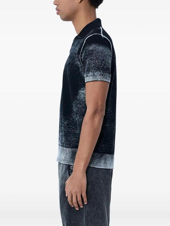 26SS 디젤 반팔 티셔츠 A217490BKCB 9XX BLACK - DIESEL