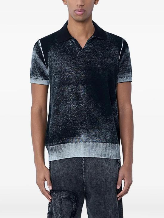 26SS 디젤 반팔 티셔츠 A217490BKCB 9XX BLACK