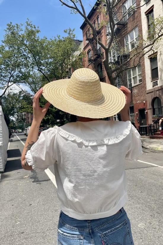  Cloak and Dagger NYC 모자 클록 앤 대거 NYC 스트로 햇 - OTHER BRANDS