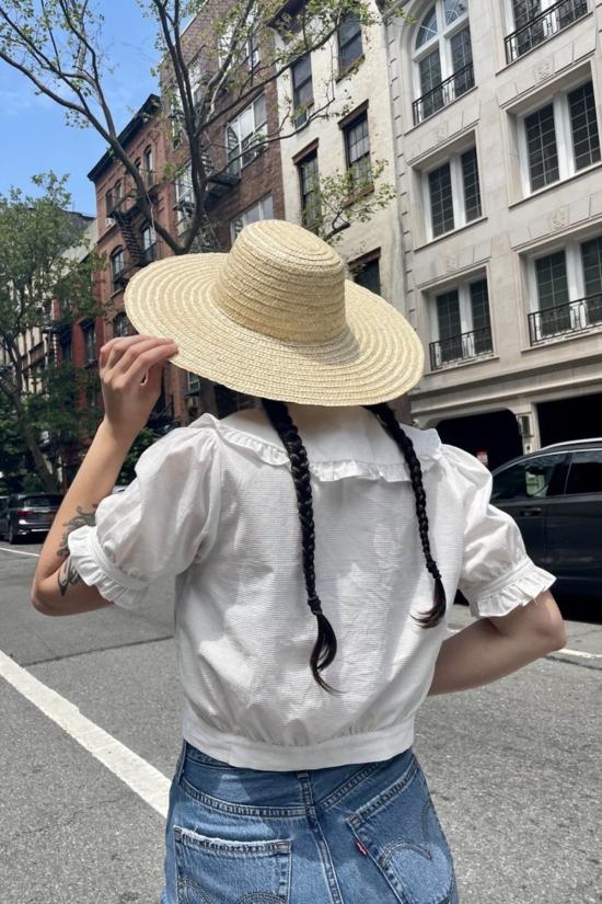  Cloak and Dagger NYC 모자 클록 앤 대거 NYC 스트로 햇