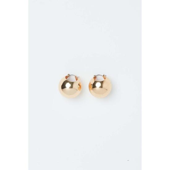  레이첼 코미 이어링 라지 킬 후프  골드