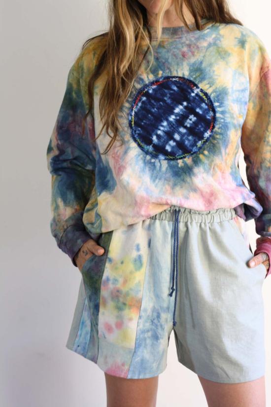  Myrtle x Parry Dodge 숏팬츠 머틀 X 패리 닷지 루 쇼츠 핸드다이드 린넨 1 - OTHER BRANDS