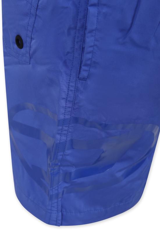  [키즈] 디젤 스윔팬츠 블루 로고 수영 반바지 - DIESEL