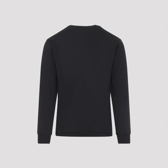  스톤 아일랜드 긴팔 티셔츠 블랙 티셔츠 - STONE ISLAND