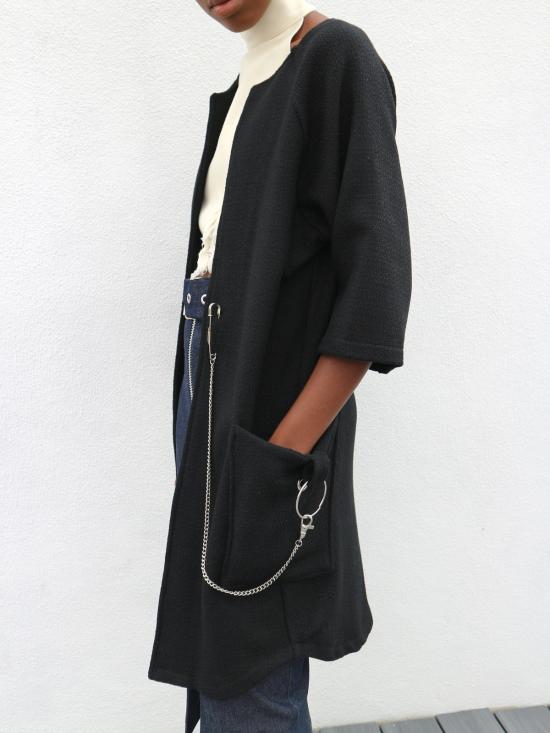  Bad Form 코트 배드 폼 레프트 필드  블랙