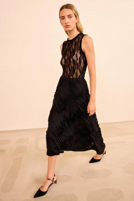  울라 존슨 미디 스커트 Ulla Johnson Amiko  느와르