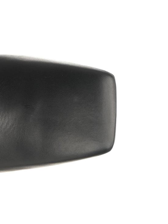  릭 오웬스 플랫 슈즈 가죽 발레리나 슈즈 블랙 - RICK OWENS