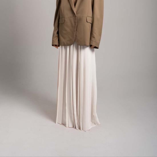  Sloan 롱 스커트 슬론 플리츠  아이보리