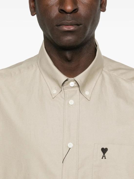 26SS 아미 긴팔 셔츠 HSH823CO0210 A036 BEIGETAUPE - AMI