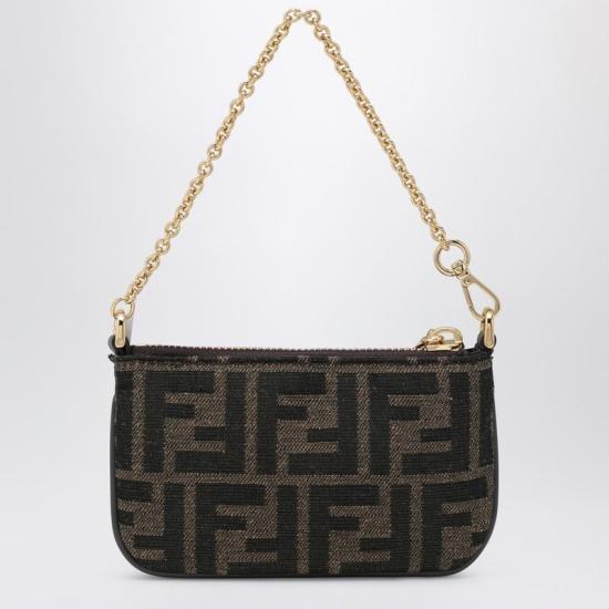 26SS 펜디 바게트 파우치 미니 8M0535A98P F1GL7 TMOROEBANO - FENDI