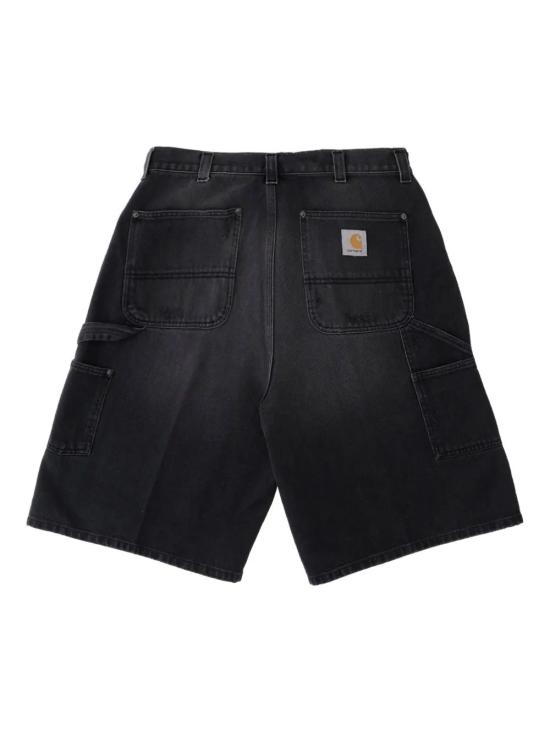 26SS 칼하트 WIP 아덴 더블 니 쇼츠 I036272 89B7 BLACK - CARHARTT WIP