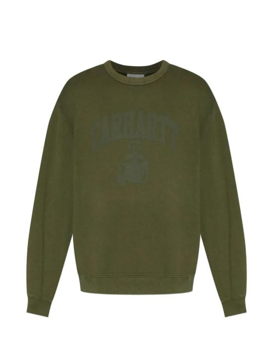 26SS 칼하트 WIP 페이디드 폰드 코프스 스웨트셔츠 I036065 6360 CYPRESHVY