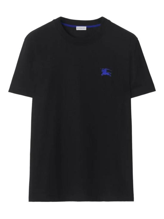 26SS 버버리 EKD 자수 코튼 티셔츠 8121702 A1189 BLACK