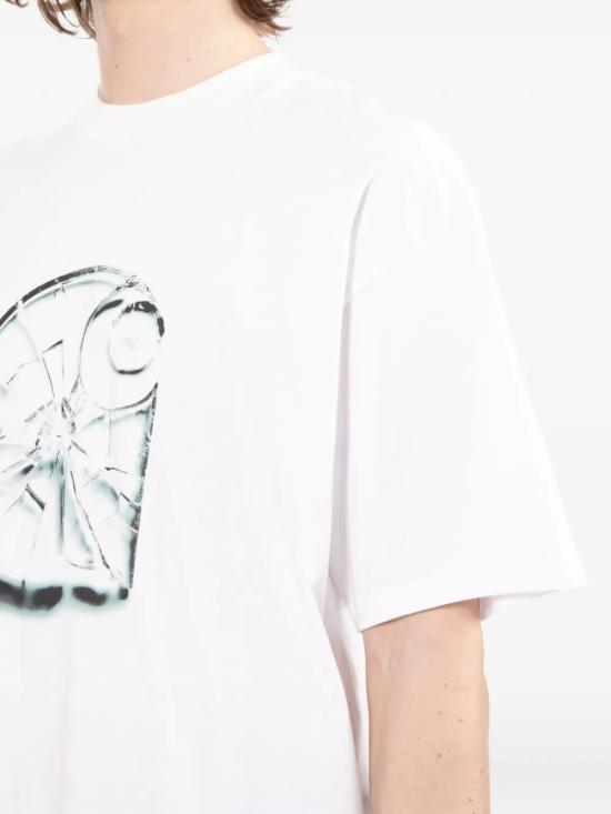 26SS 칼하트 WIP 숏슬리브 쉐터드 티셔츠 I036016 02XX WHITE - CARHARTT WIP