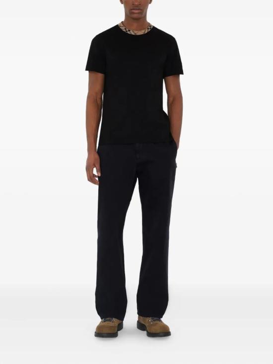 26SS 버버리 반팔 티셔츠 8110101 A1189 BLACK - BURBERRY