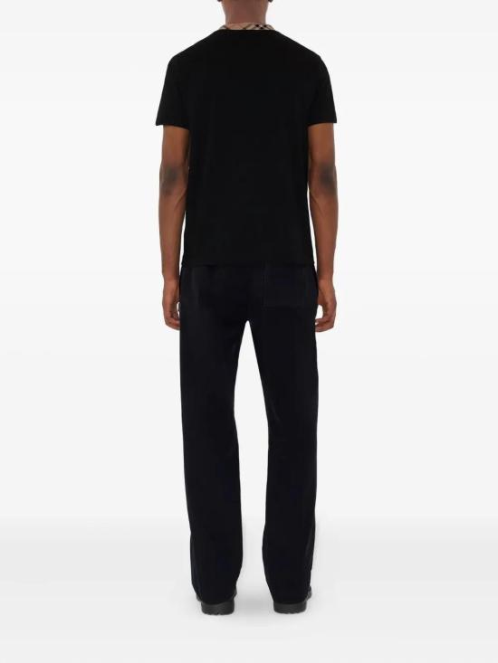 26SS 버버리 반팔 티셔츠 8110101 A1189 BLACK - BURBERRY