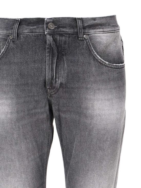  돈답 데님 팬츠 Dondup 코튼 진 (색상 포함) 회색 - DONDUP