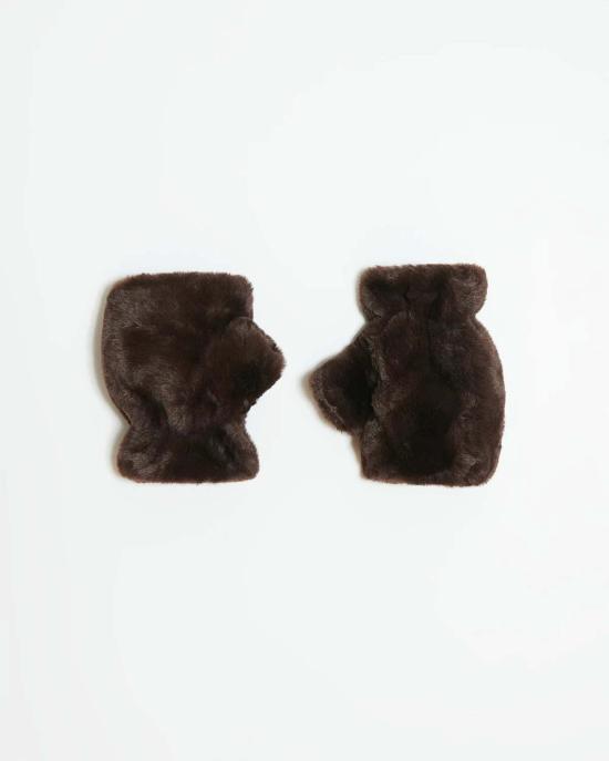  아파리 장갑 스 아리엘 밍크 소재의 손가락 없는 - APPARIS