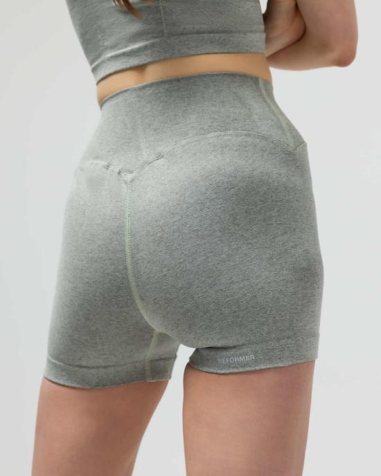  Reformer 숏팬츠 리포머 헤더 하이웨이스트 반바지 - OTHER BRANDS