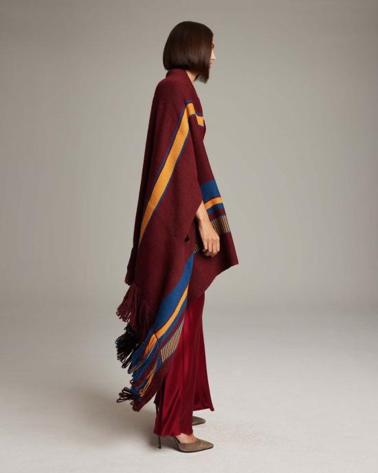  보즈 머플러/스카프 Voz Apparel 캐스케이드 베이비 알파카 숄 루즈 - VOZ