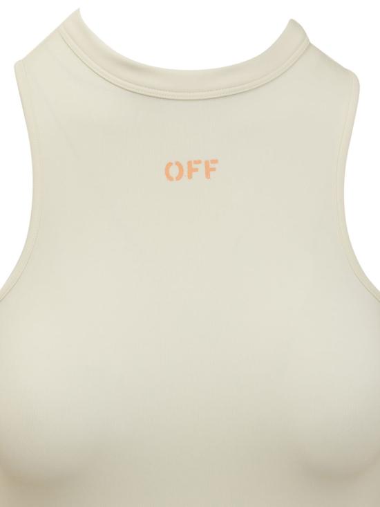  오프화이트 숏 원피스 미니 드레스 크림 - OFF WHITE